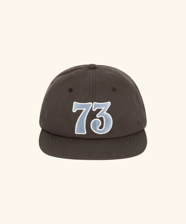 Letters 73 Camp Cap ( Brown )