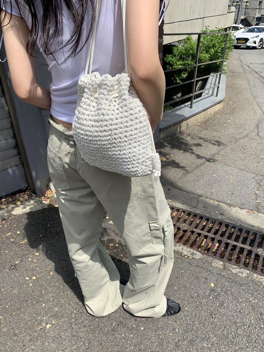 르벙드 via mini backpack(ivory) 상품 이미지 1