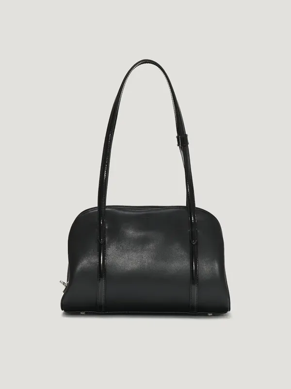 Moment medium shoulder bag Black