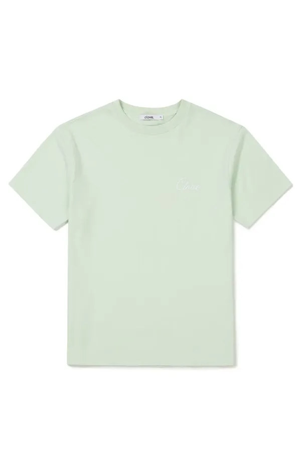 [24SS clove] Palm Tree T-Shirt (Mint)