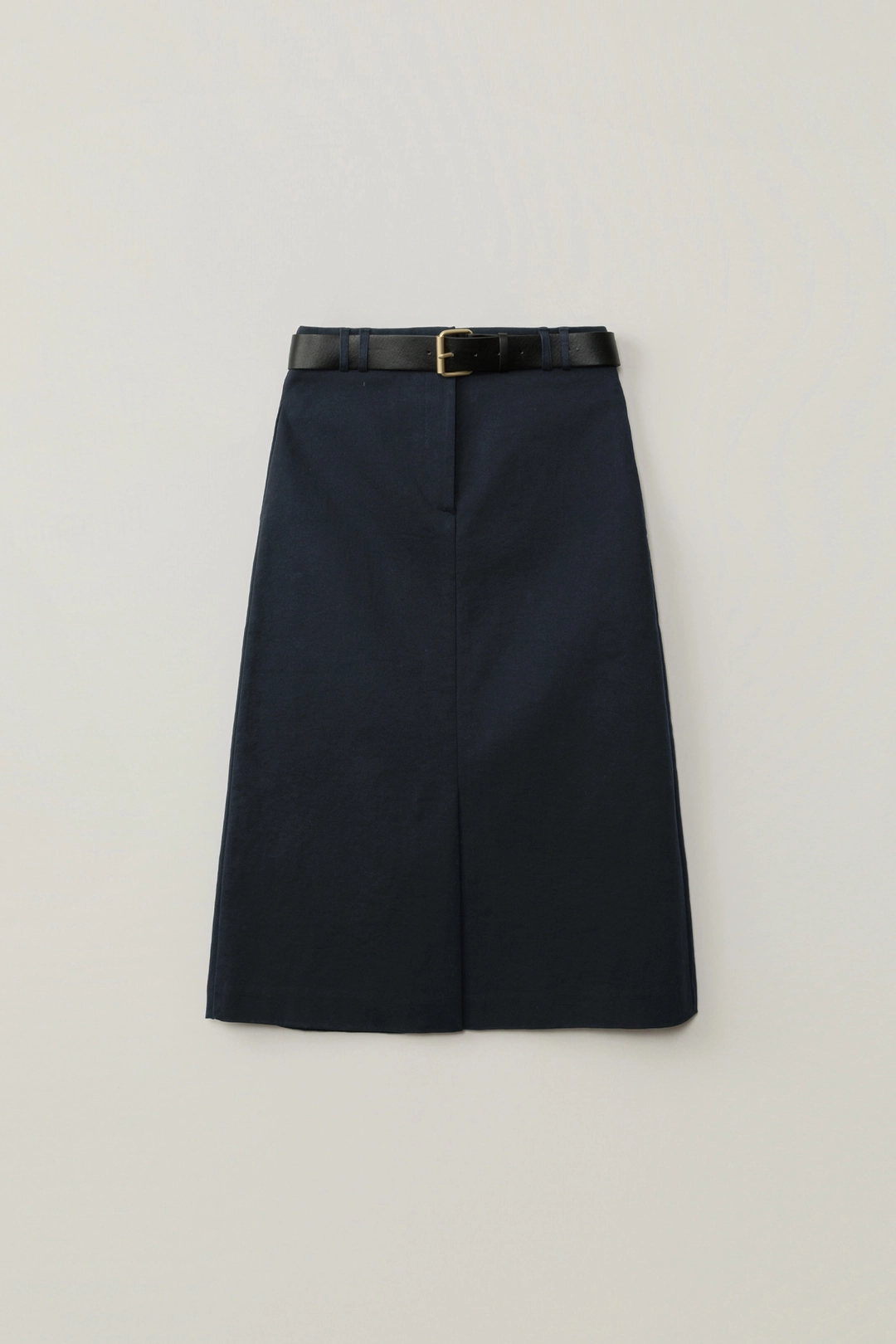 세이지먼트 LONA LONG SKIRT (BELT SET)_NAVY 상품 이미지 1