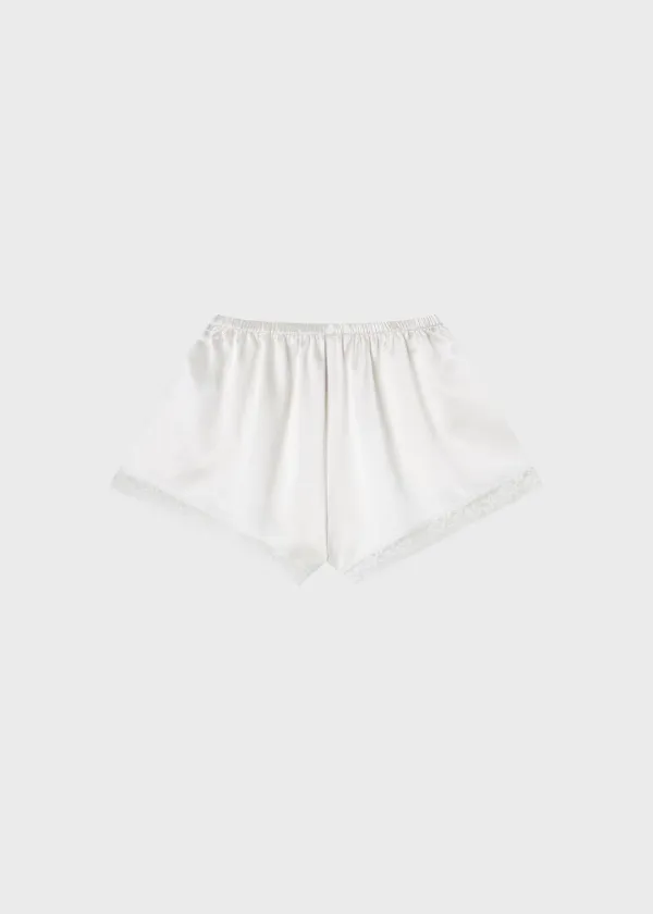 Silk Veil Boxer Pearl