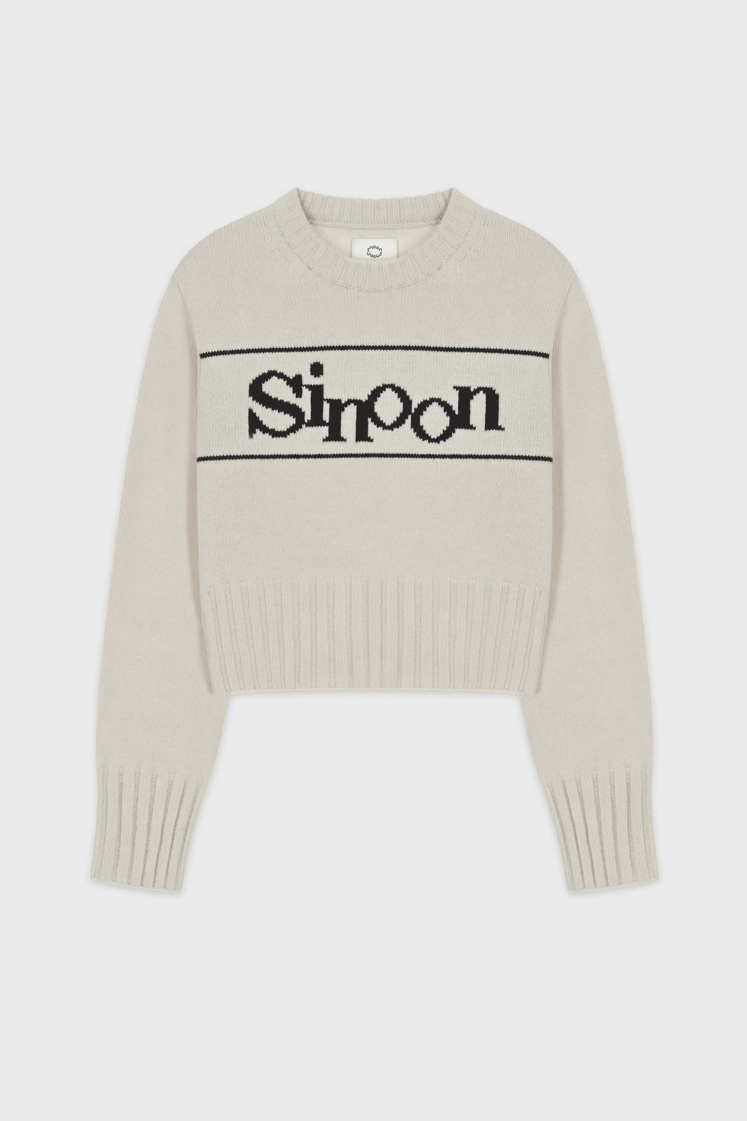 시눈 Sinoon Pullover Knit (Light Grey) 상품 이미지 1