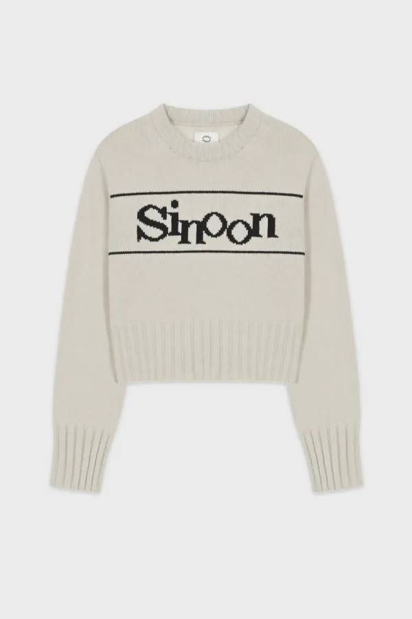 Sinoon Pullover Knit (Light Grey)