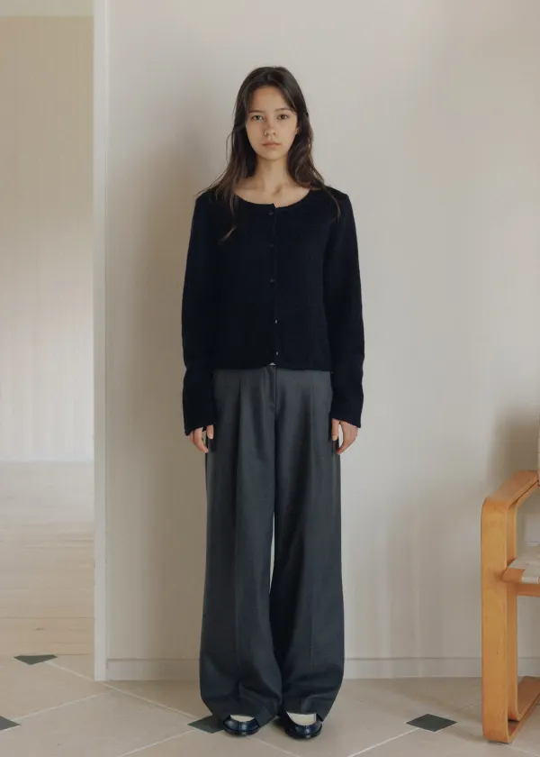 Cleo combi slacks (charcoal gray)