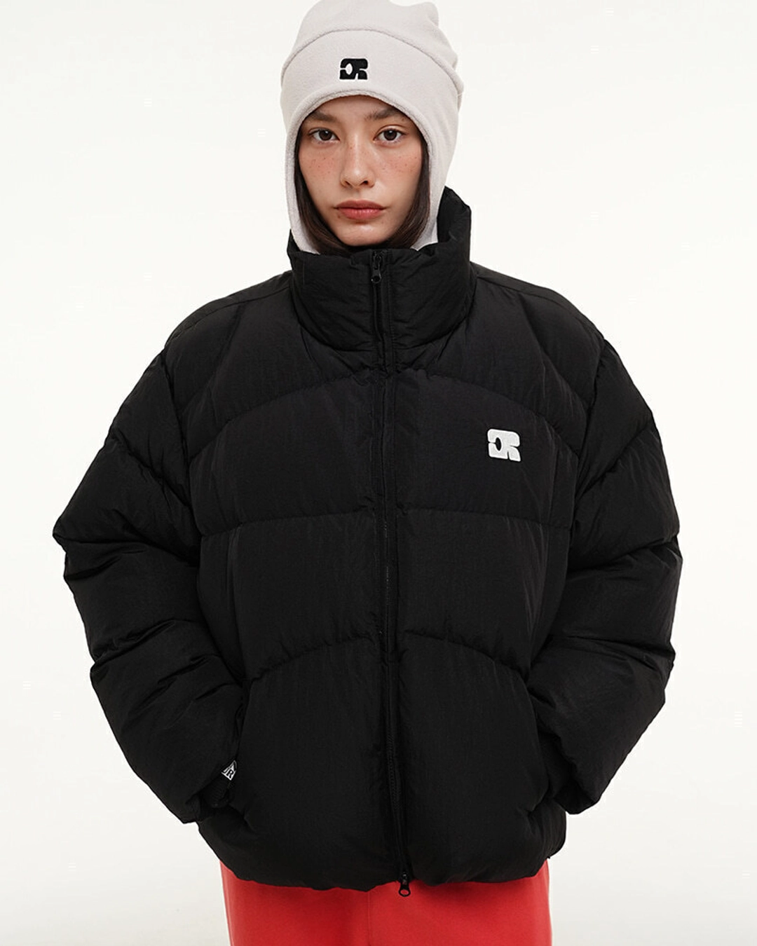 센토르 BASIC PUFFER PADDING_BLACK 상품 이미지 2