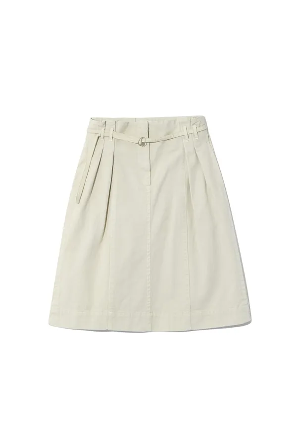 KATE DENIM SKIRT [IVORY] - LE17SEPTEMBRE