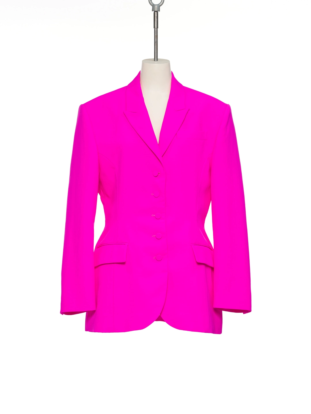 푸쉬버튼 SS25 PINK WAIST LINE SINGLE JACKET 상품 이미지 1