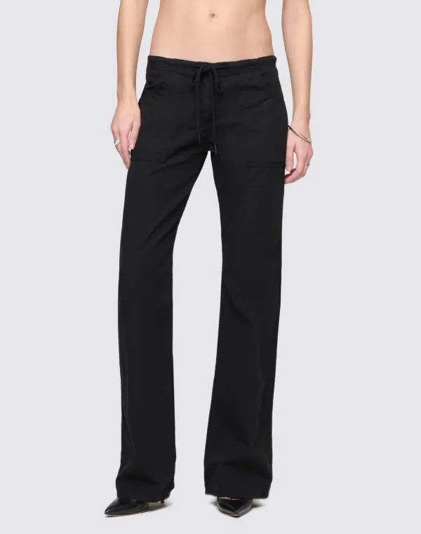 Laguna Kick Flare - Washed Black