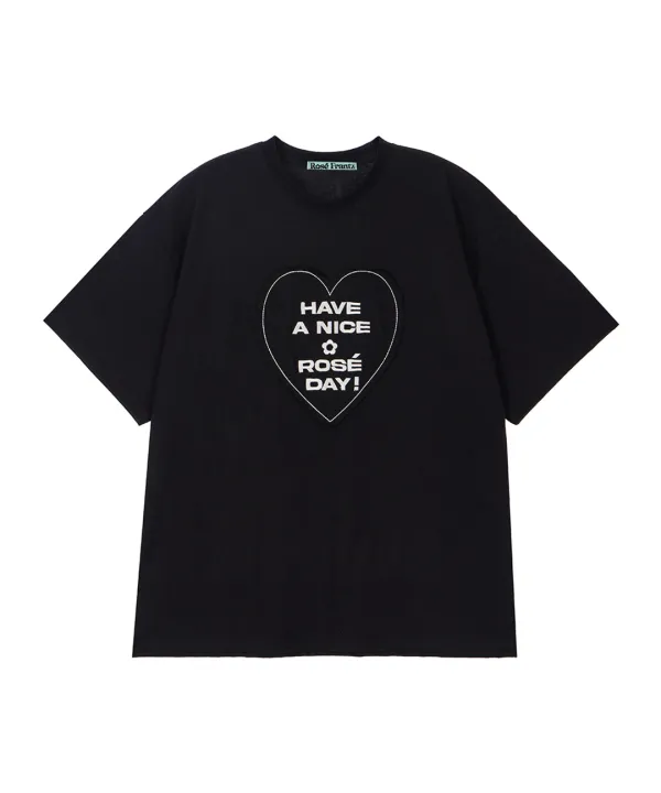 In the Heart T-shirt [Black]