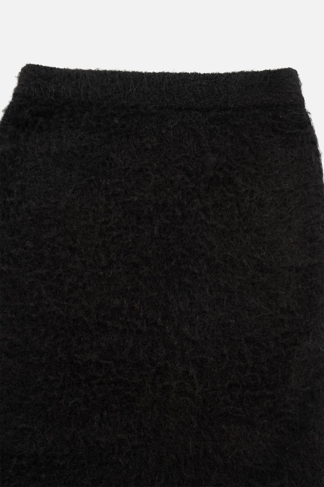 인스턴트펑크 FUZZY KNIT LONG SKIRT - BLACK 상품 이미지 2