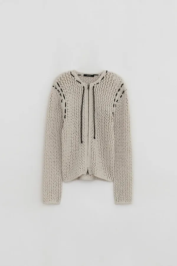 [EXCLUSIVE] NETTING TWO WAY ZIP UP