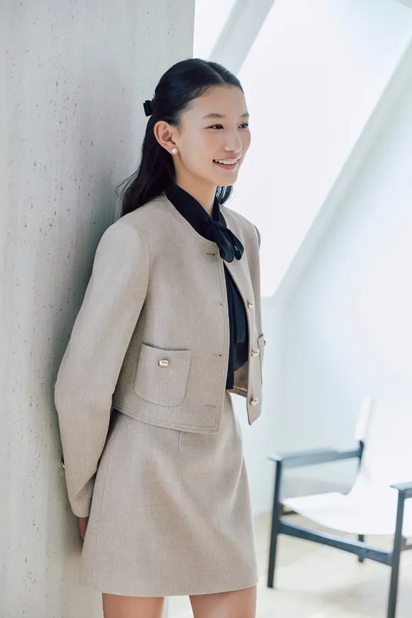 NO.22 SKIRT - BEIGE