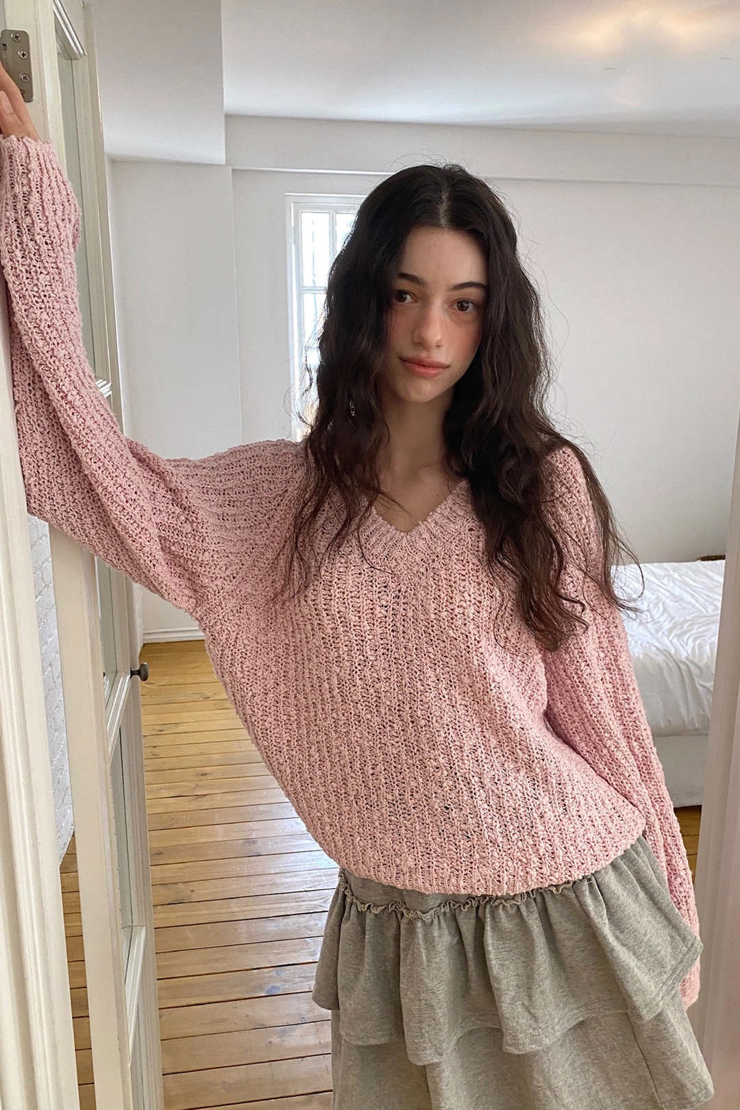 리리수 Candi Knitsweater / Pink 상품 이미지 1