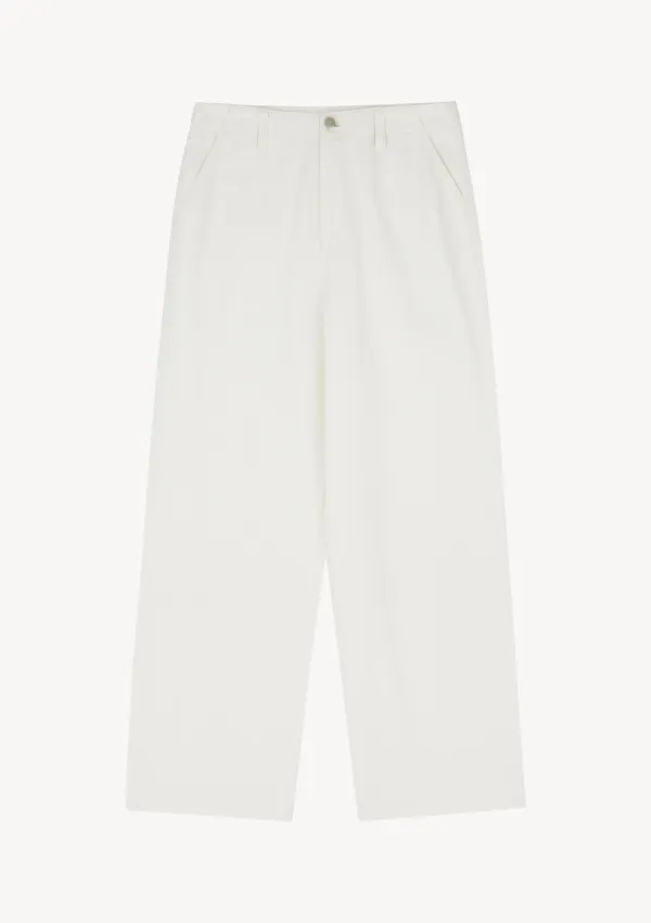 Elin Chino Denim in Ivory