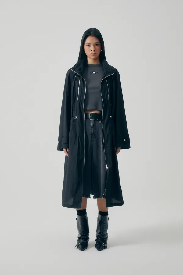 Drift Wind Rain Coat [ Black ]