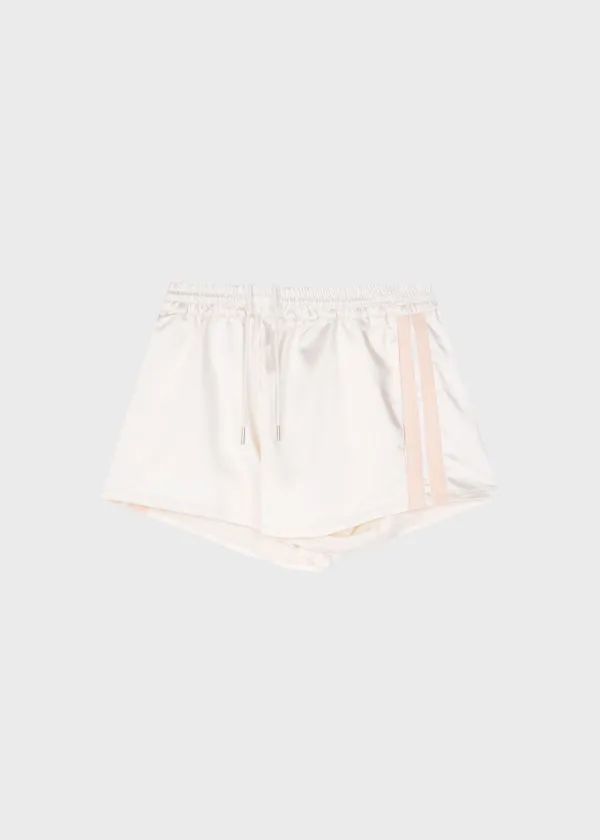 Club Track Shorts Cream