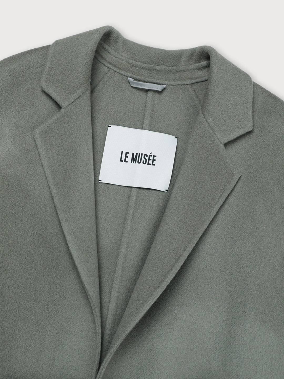 뮤제 [REFURB] MAGOT Reversible Merino Wool Handmade Coat_Khaki 상품 이미지 3