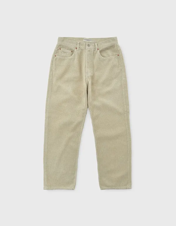 CREST WASHED CORDUROY PANTS (W) / Ivory