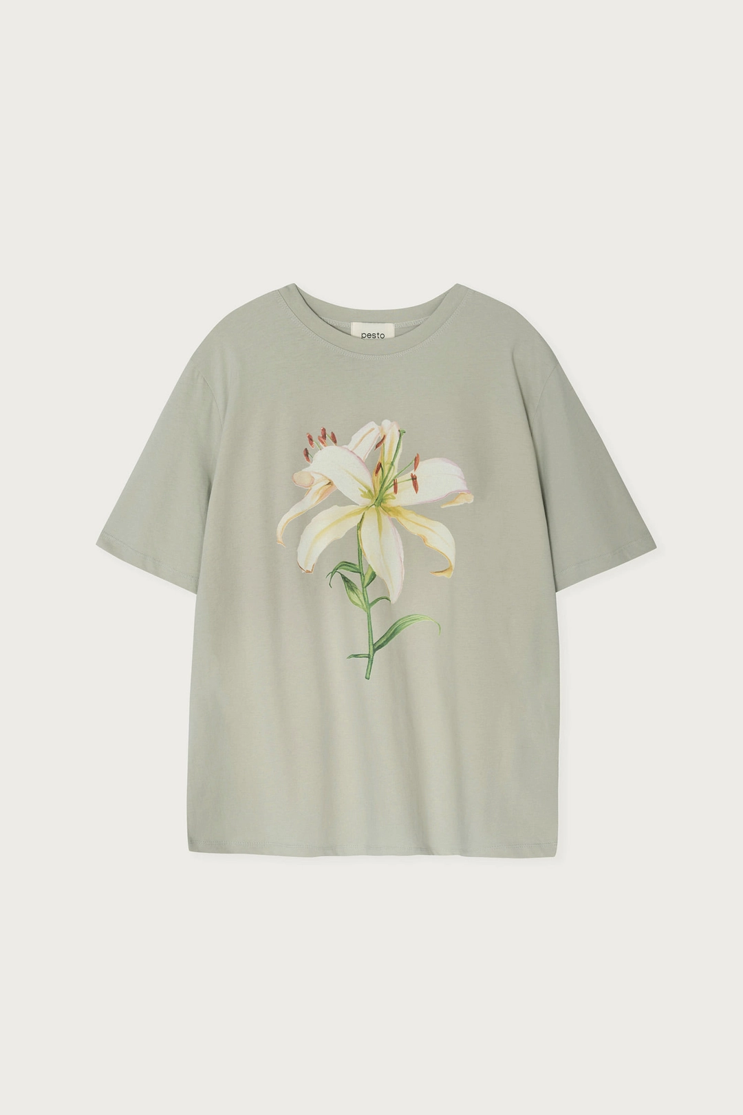 페스토 LILY DROWING T-SHIRT SAND 상품 이미지 1