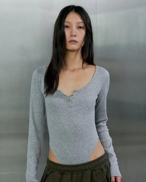 SHAPING BODY SUIT - GREY