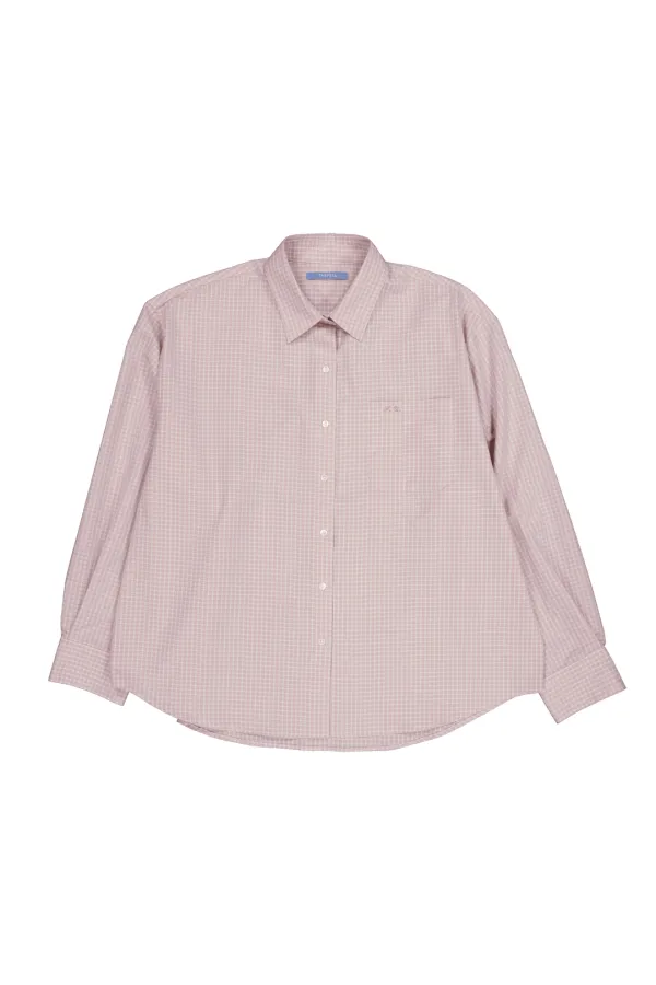Easy Check Shirt (Pink)