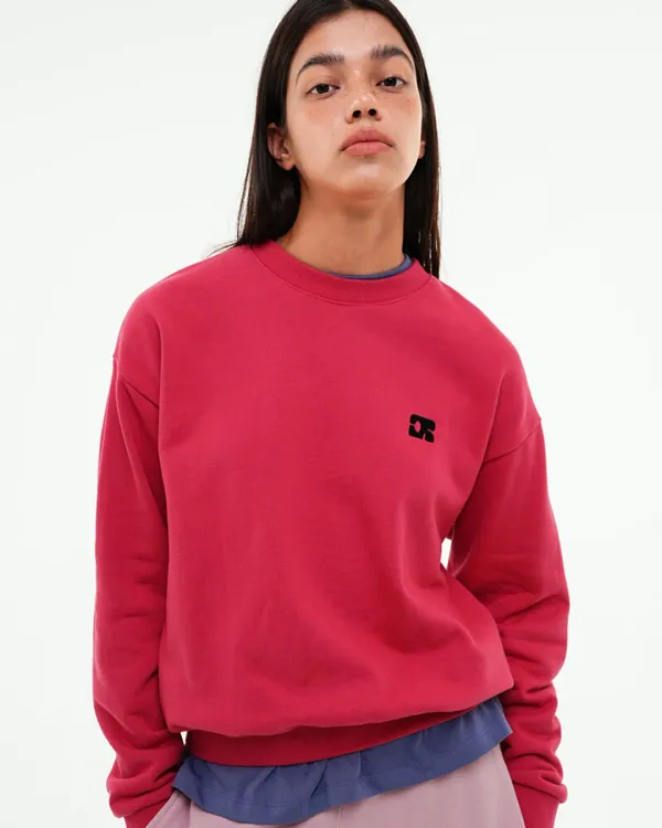 CENTAUR EMBLEM SWEATSHIRT_RED