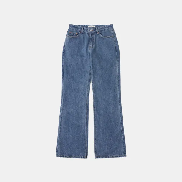 SIJN6088 90s 로우라이즈 부츠컷 데님_Deep blue