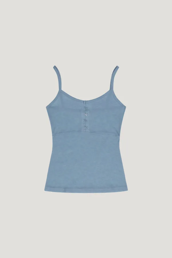 Tencel  Button Sleeveless (sora)