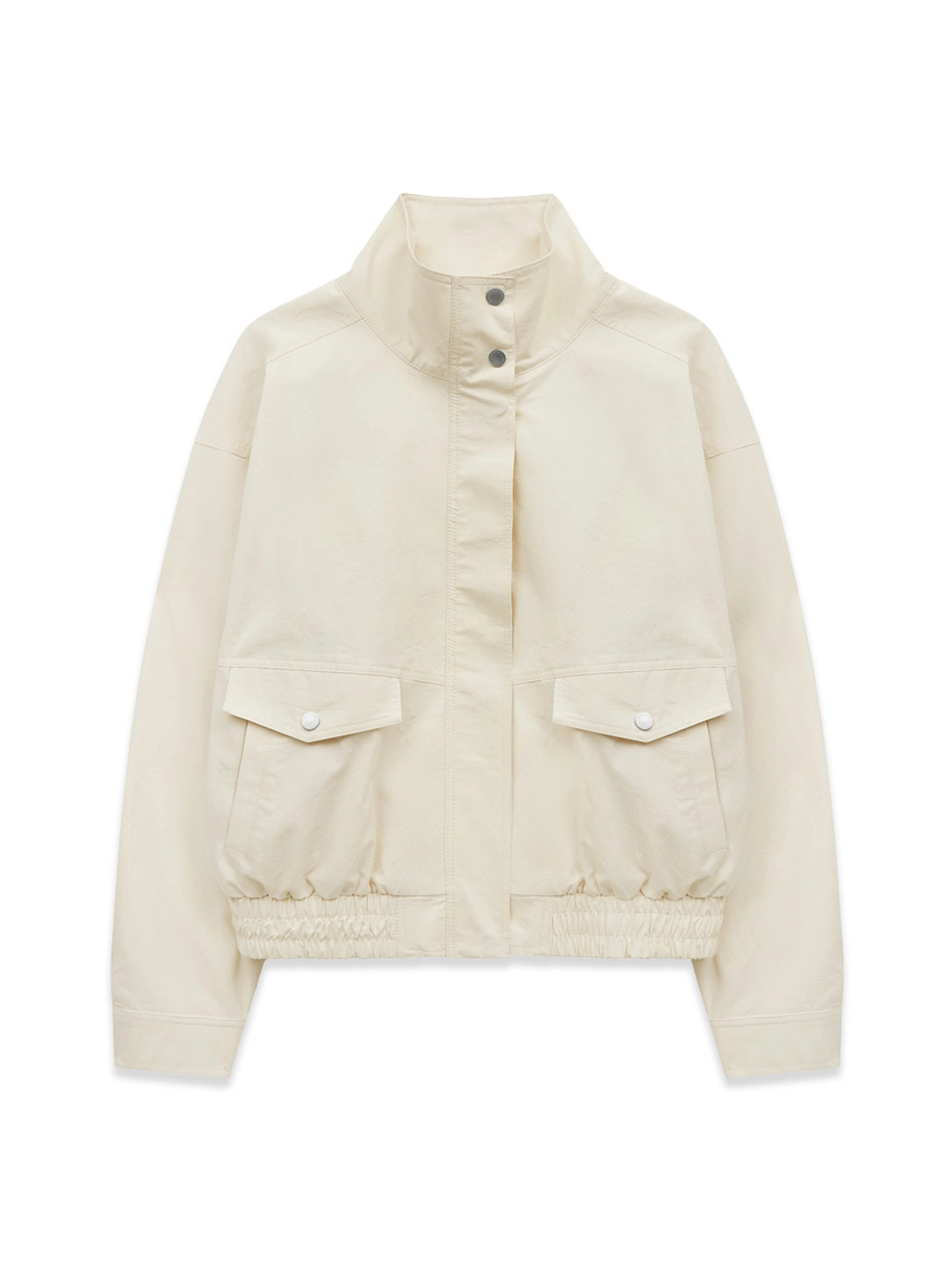 마가린핑거스 COTTON BOMBER JACKET (CREAM) 상품 이미지 1
