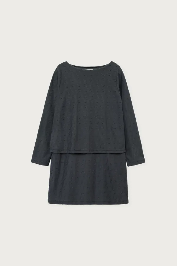 LAYERED DRESS DARK MOON