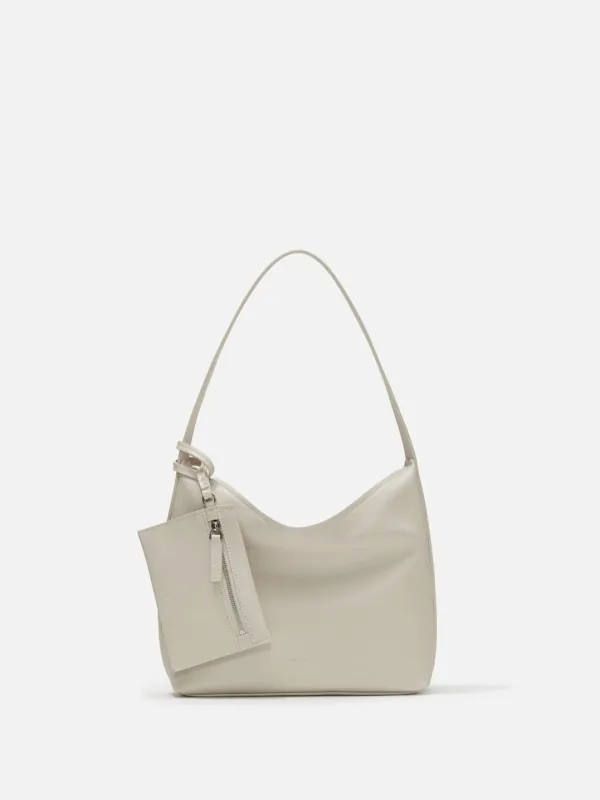 Mini Pulpy hobo bag Ivory