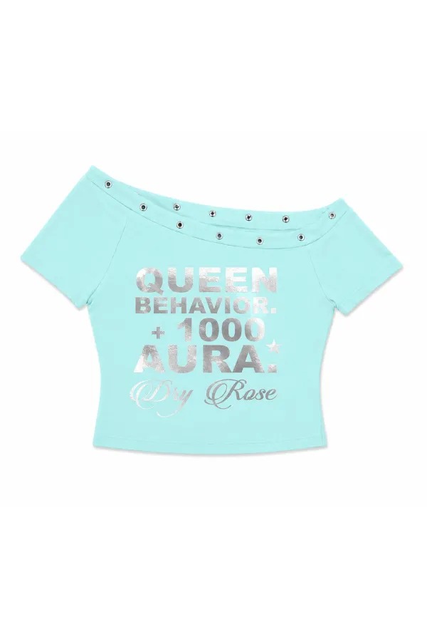 QUEEN AURA TOP (MINT)