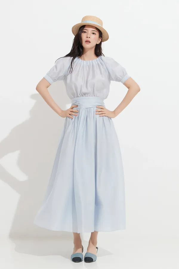 NO.4 DRESS - SKY BLUE