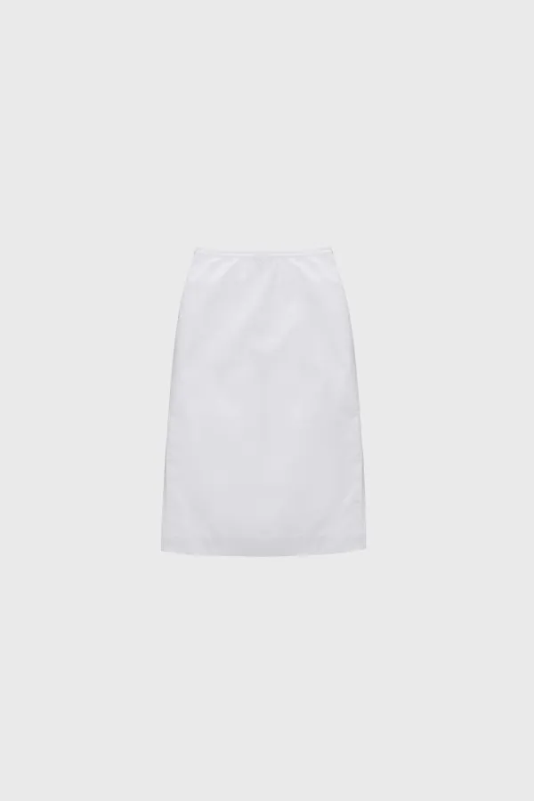 Hard cotton skirt