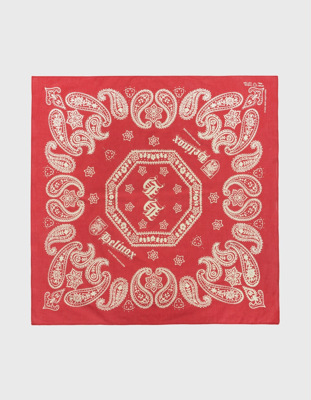 헤리티지플로스 HF X HELINOX BANDANA / Red 상품 이미지 1