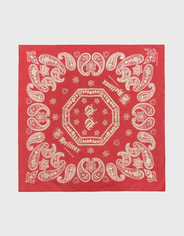 HF X HELINOX BANDANA / Red