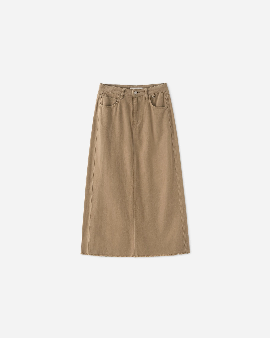 포유어아이즈온리 Harri Warm Cotton Maxi Skirt 상품 이미지 1