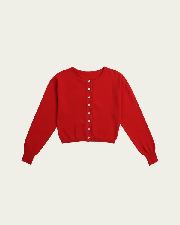 (2차) Jina Cardigan - Red