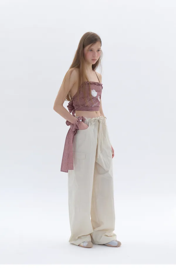 Cargo Trousers Beige
