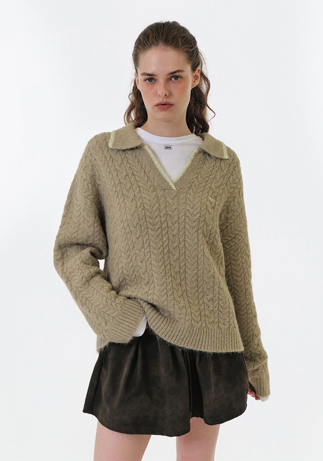 그로브 ALMA COLLAR KNIT 상품 이미지 2