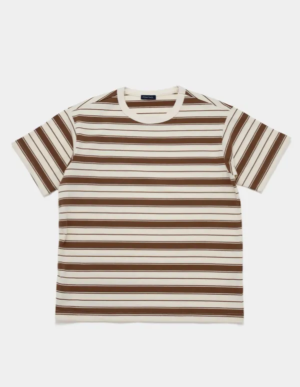 Polly Stripe Tee (Coconut)