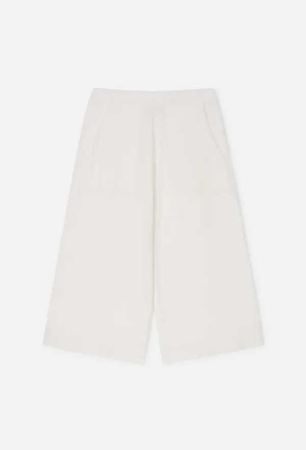 Cashmere Knit Shorts (Ivory)
