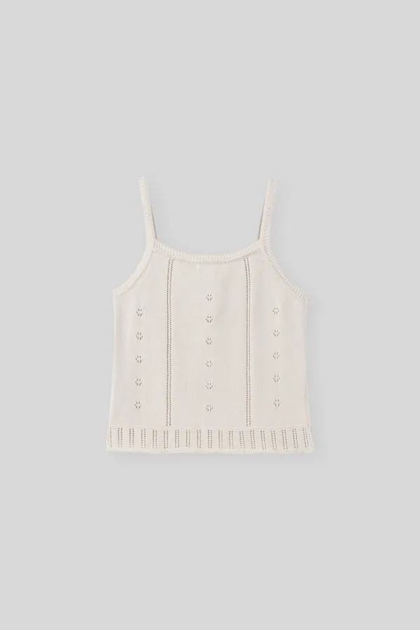 Basil knit sleeveless (natural)