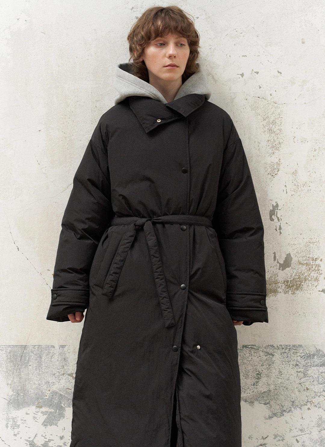 르닐 Brea Long Padding Coat (Black) 상품 이미지 2