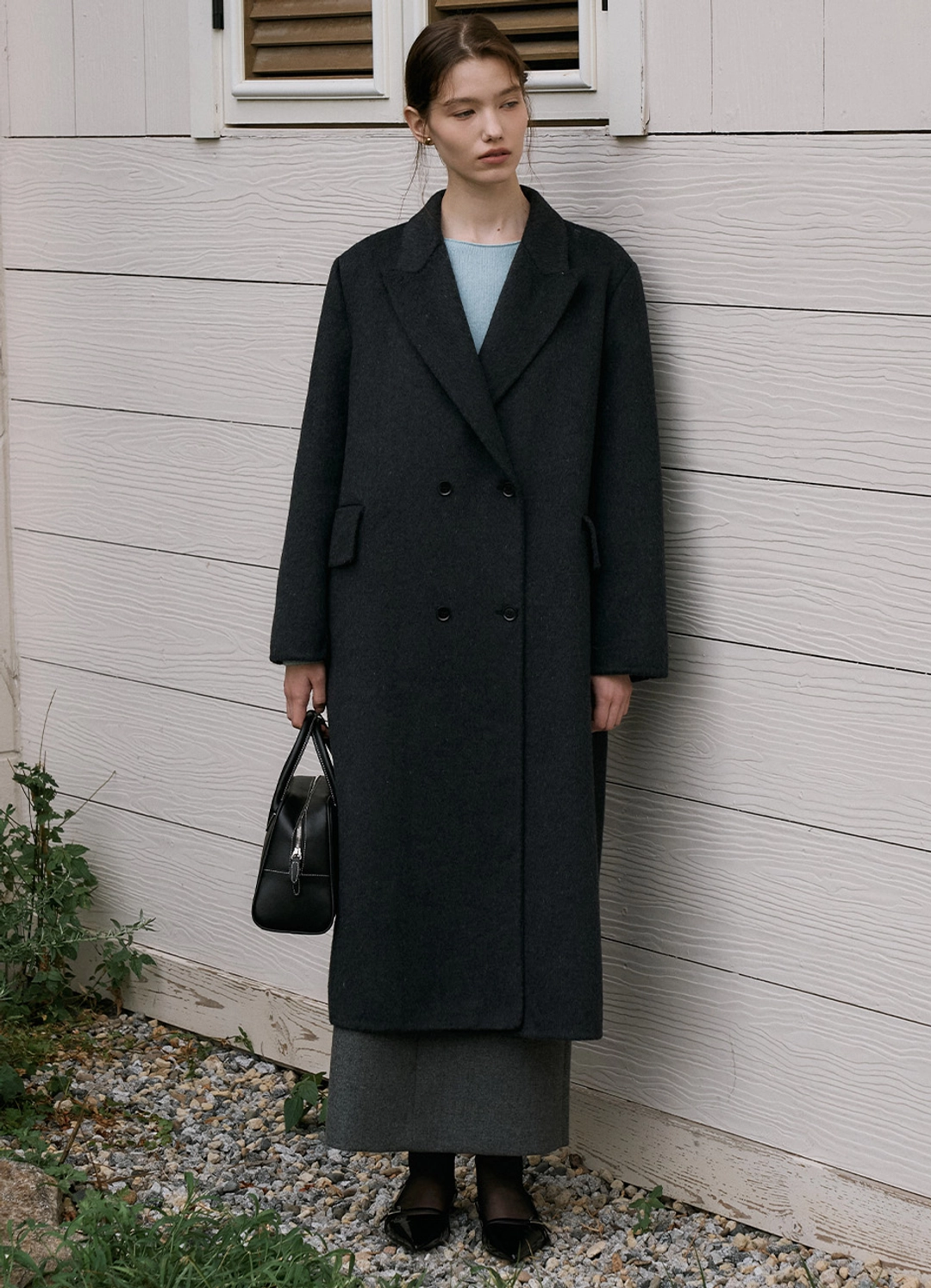 안젤로비안코 Olin Double Handmade Coat (2color) 상품 이미지 2