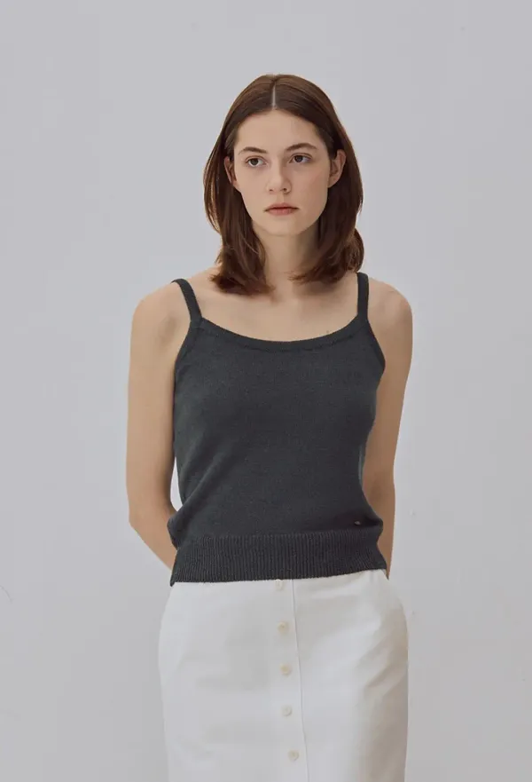 NATURE KNIT SLEEVELESS