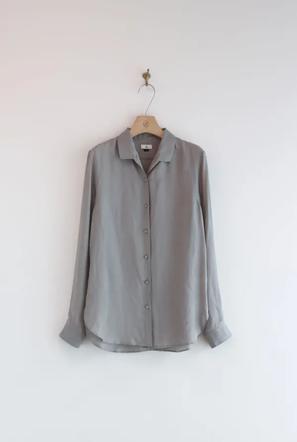BENJOIN BLOUSE ( SHADOW GREEN )