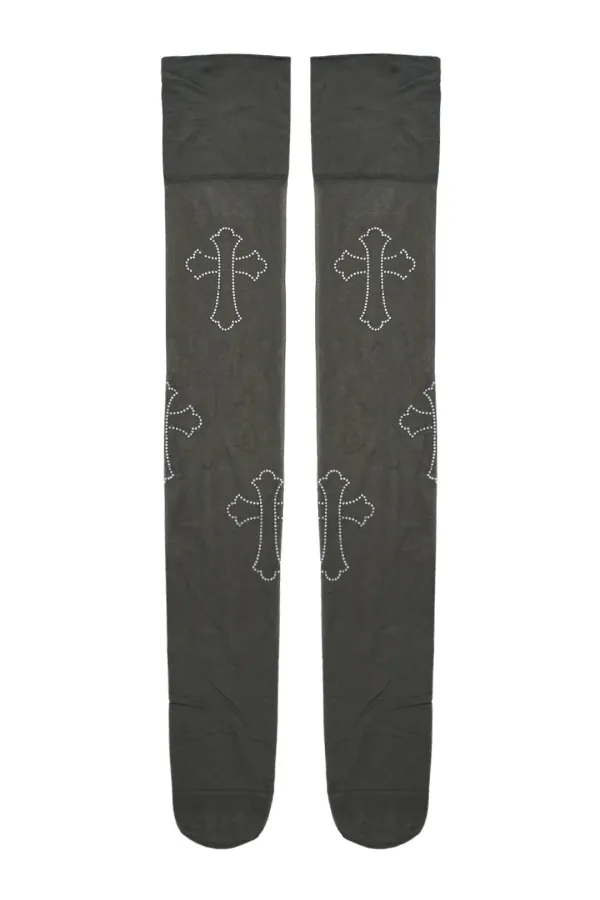 STONE KNEE STOCKING GRAY