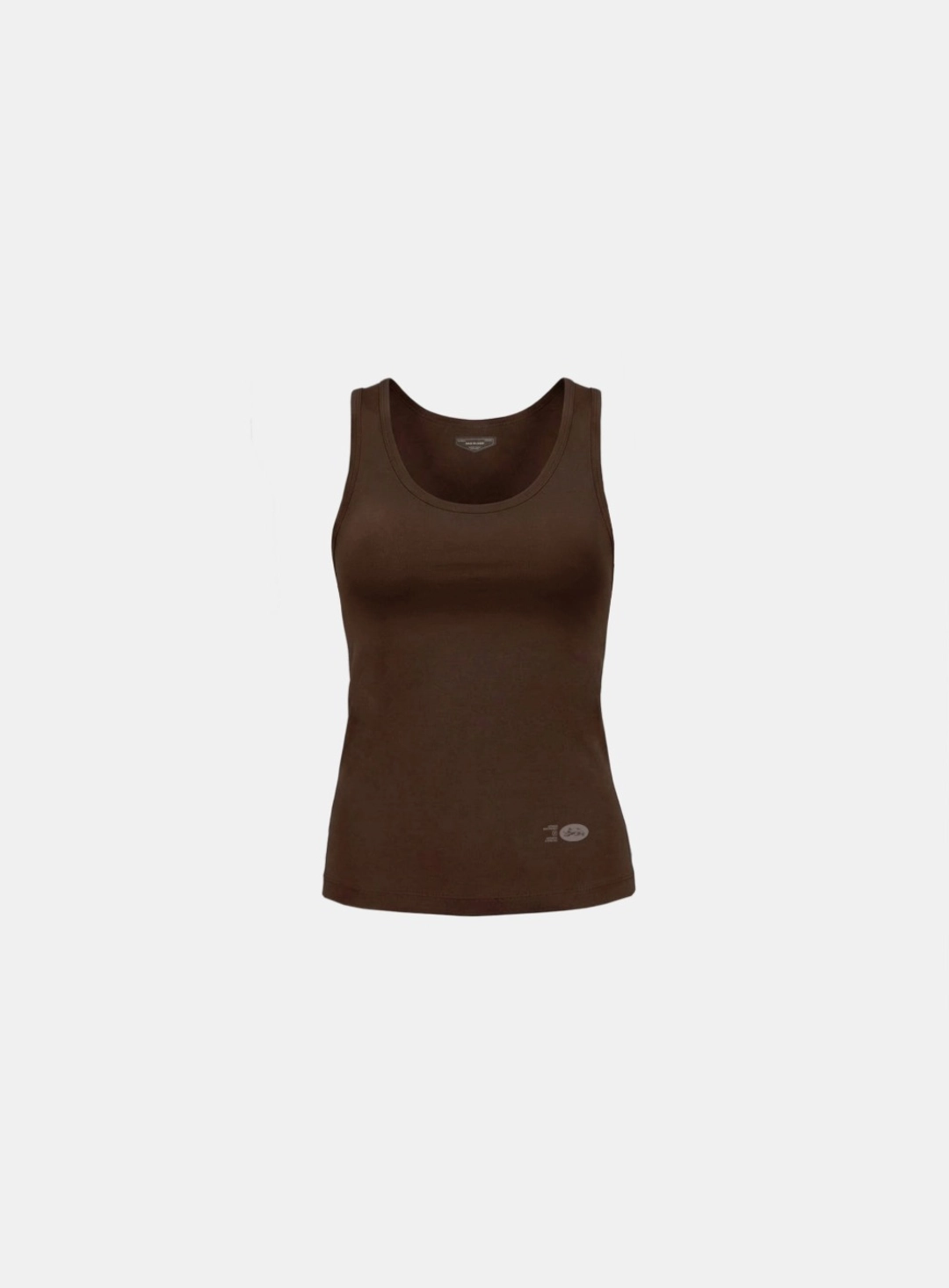 배드블러드 [w-tnk26-023] Everyday Classic Tank - Brown 상품 이미지 1